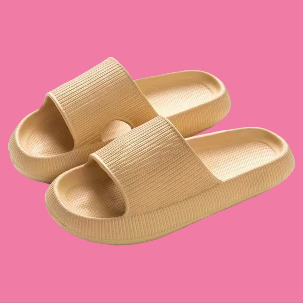 Khaki Cloud ☁️ Slides 🩷